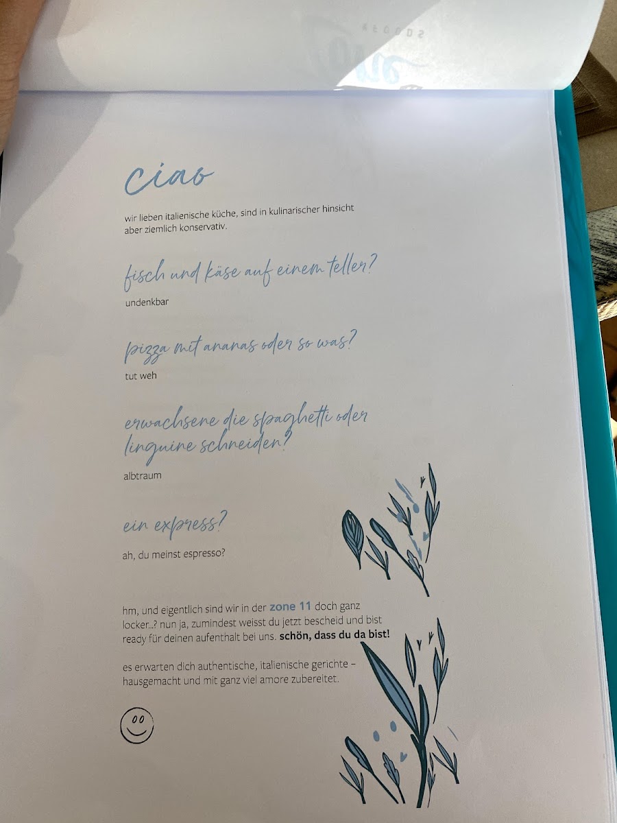 Menu Restaurant/takeaway Zone 11-1